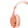 Наушники беспроводные TurboSky WH-02 PINK. Гарнитура bluetooth TurboSky WH-02 PINK. Наушники накладные розовые.
